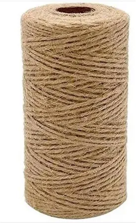 1/6 in (4mm) X 164 Ft (50meter) Natural Sisal Hemp Rope Heavy Duty Thick Twine for Cat Scratcher Post Tree, Garden, Binding, Crafts Packing Material