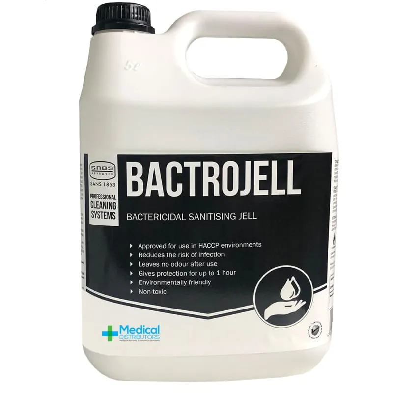 5L SABS Approved Bactrojell Disinfectant 70% Alcohol Hand Disinfectant