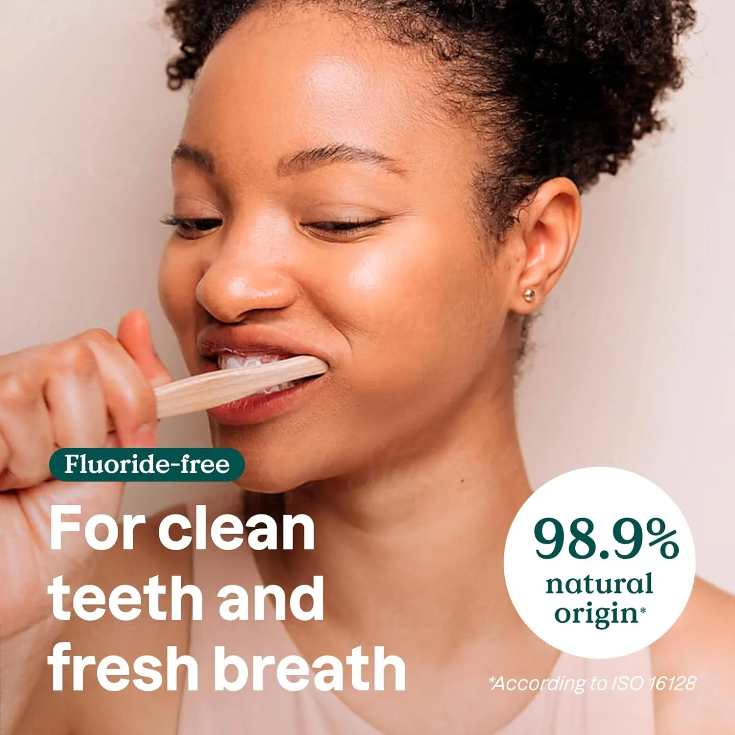 ATTITUDE Fluoride-Free Toothpaste, Plant- and Mineral-Based Ingredients, Vegan, Cruelty-Free and Sugar-Free, Fresh Breath, Peppermint, 4.2 Oz