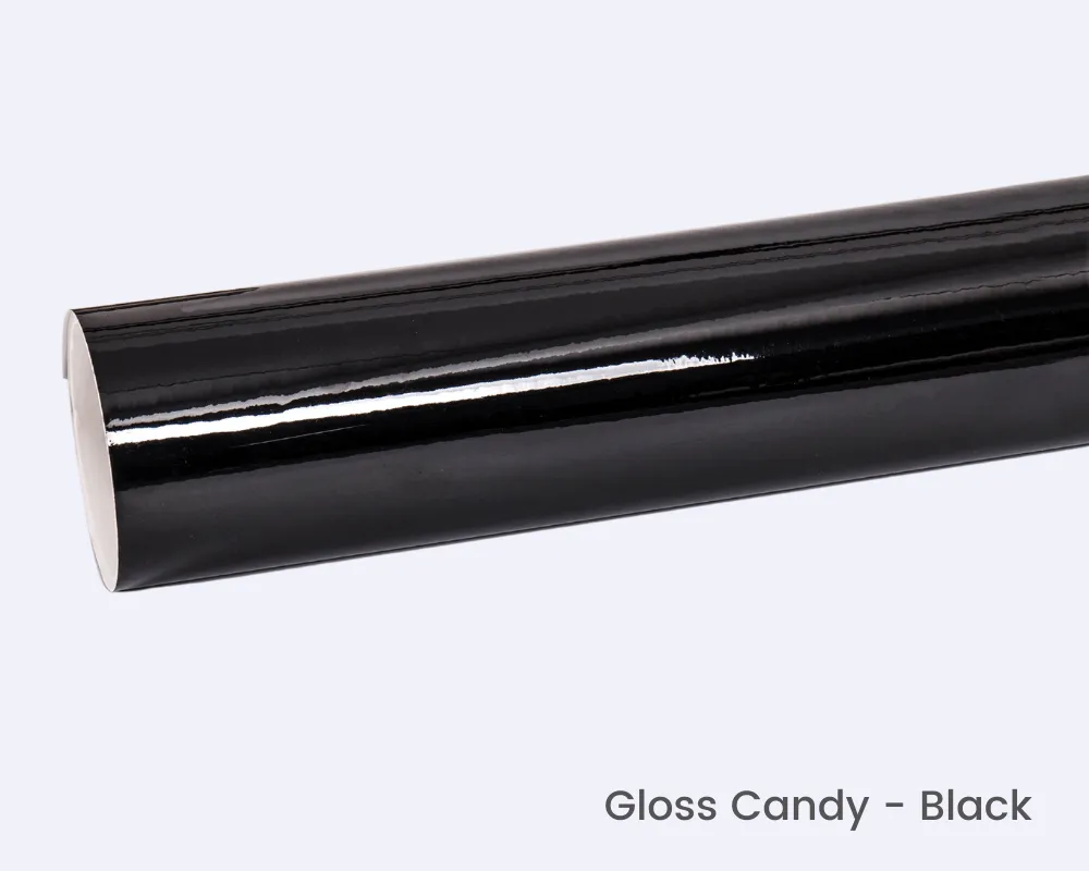 Black Gloss Candy Wrap