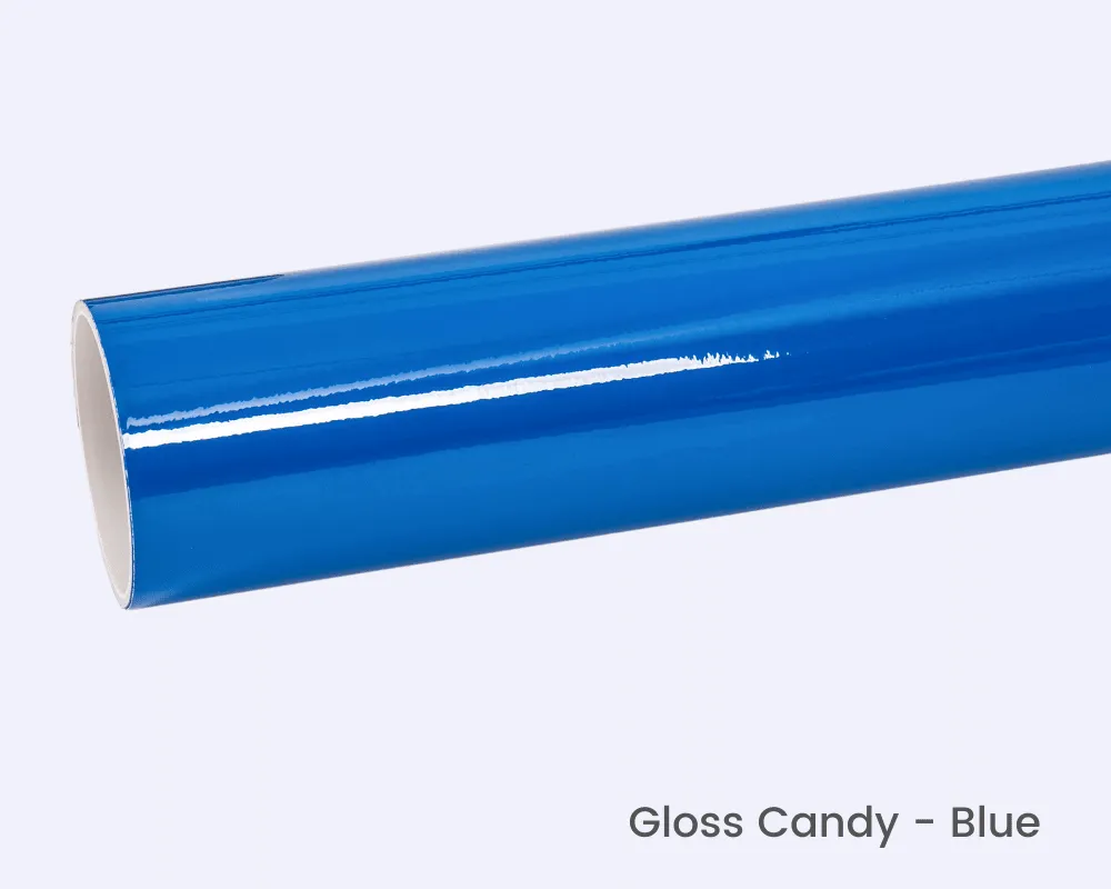 Blue Gloss Candy Wrap