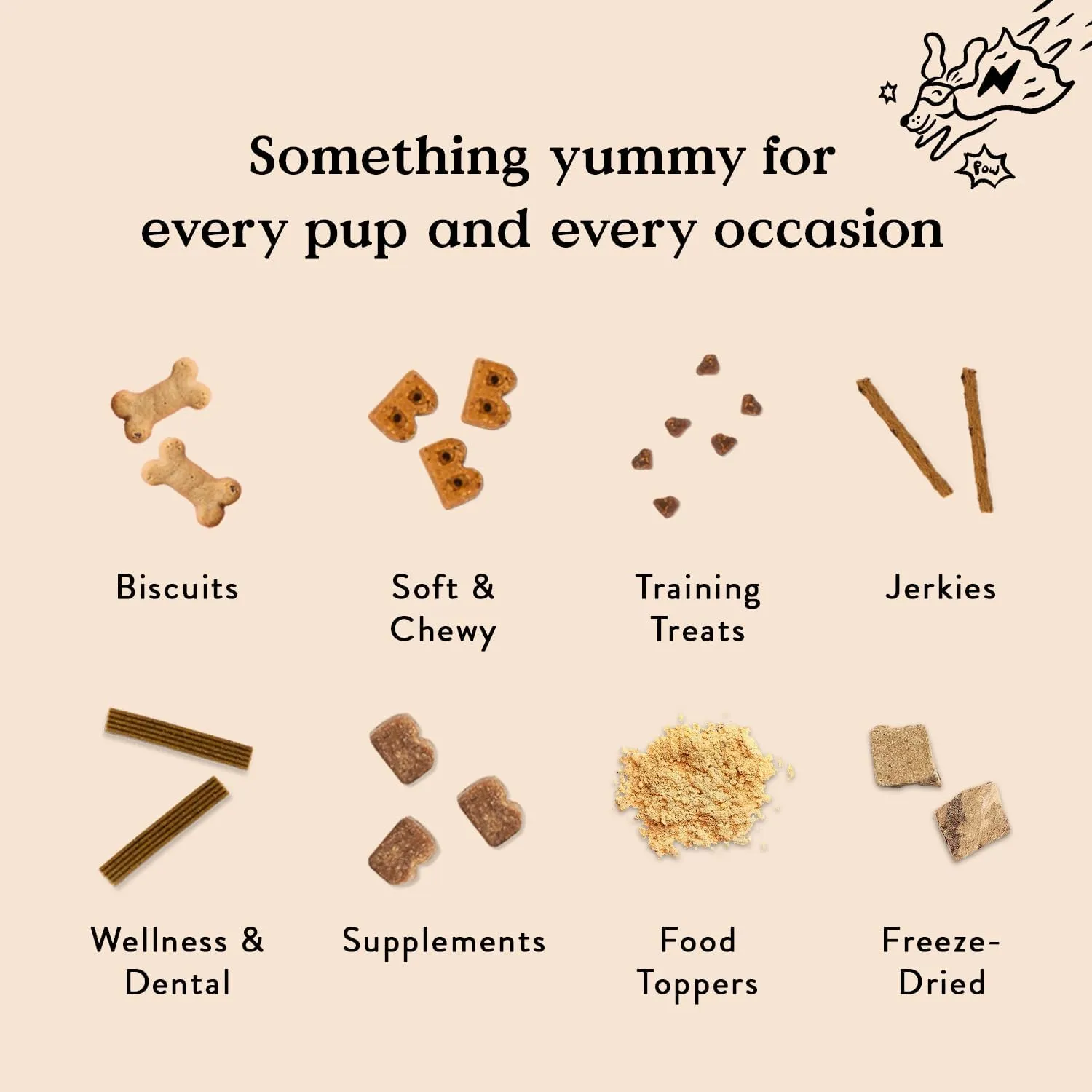 Bocce's Bakery PB Banana Chip Recipe Treats for Dogs, Wheat-Free Everyday Dog Treats, Real Ingredients, Baked in The USA, All-Natural Soft & Chewy Cookies, Peanut Butter, Bananas, & Carob, 6 oz