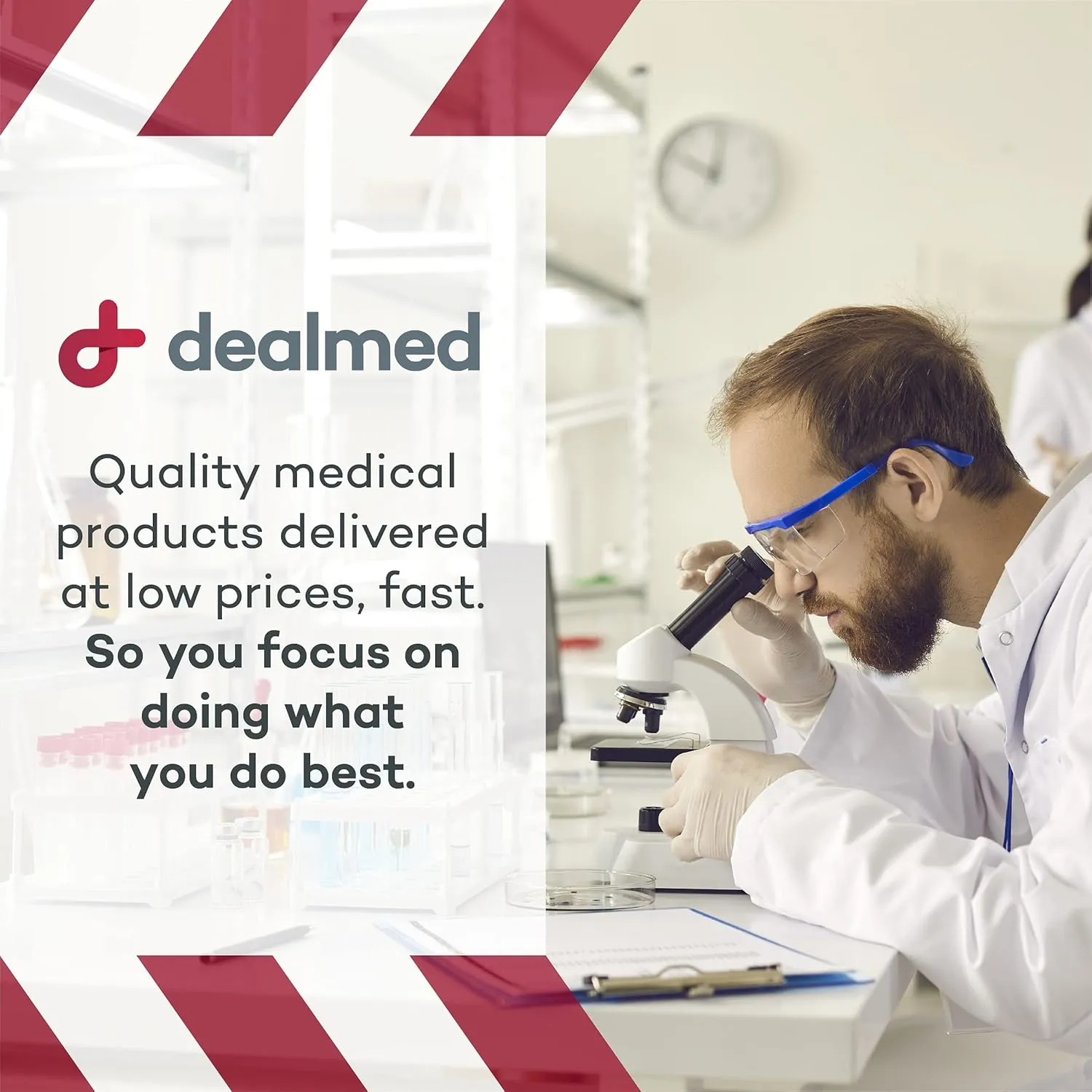 Dealmed Medical Exam Gloves 100 Count, Cream Color, Large Latex Exam Gloves, Disposable, Professional Grade, Multi-Purpose Use for First Aid Kit and Medical Facilities