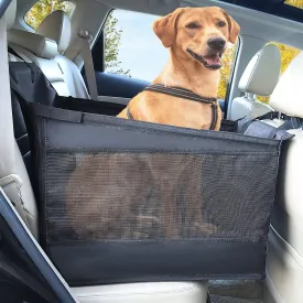 Dog Car Seat Large Size and Medium Sized Dog, Water-Resistant for Cars, Trucks, SUVs, Full Seat, Half Seat and Floor Coverage