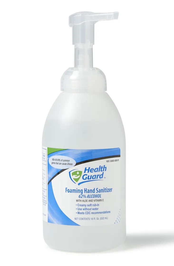 Foaming Hand Sanitizer Pump, 18oz. (case of 6)