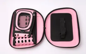 Foldable Pet Dog Cat Carrier Cage Collapsible Travel Kennel - Portable Pet Carrier Outdoor Shoulder Bag for Puppy Dog Cat Small Medium Large Animal (M, Pink)