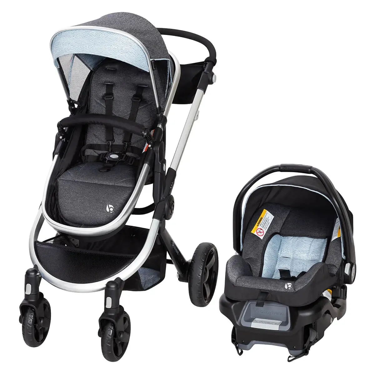 Go Gear Espy 35 Stroller Travel System with Ally™ 35 Infant Car Seat - Blue Spectrum