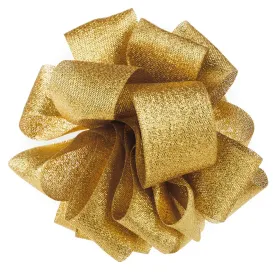Hallmark 5'' Gold Metallic Gift Bow