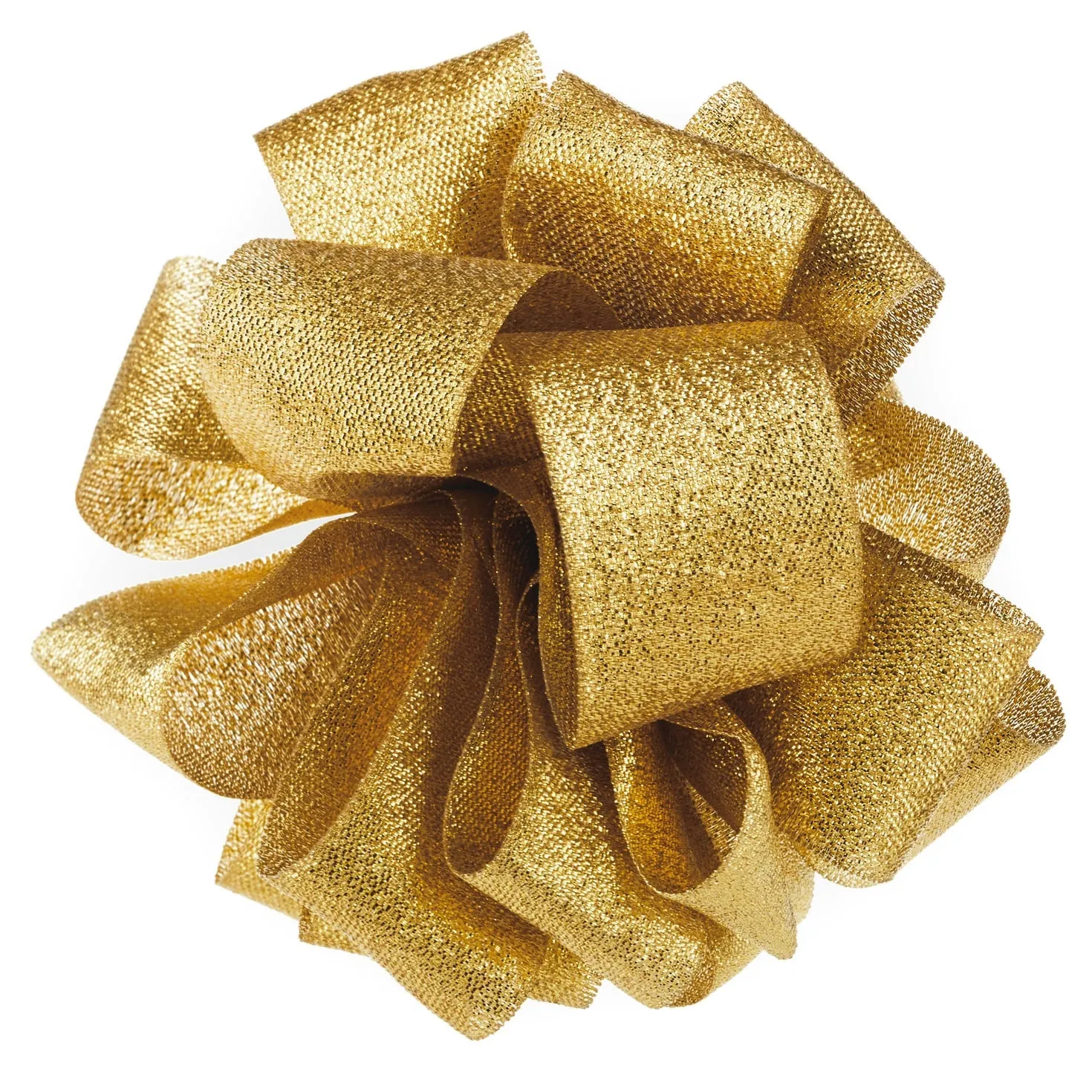 Hallmark 5'' Gold Metallic Gift Bow