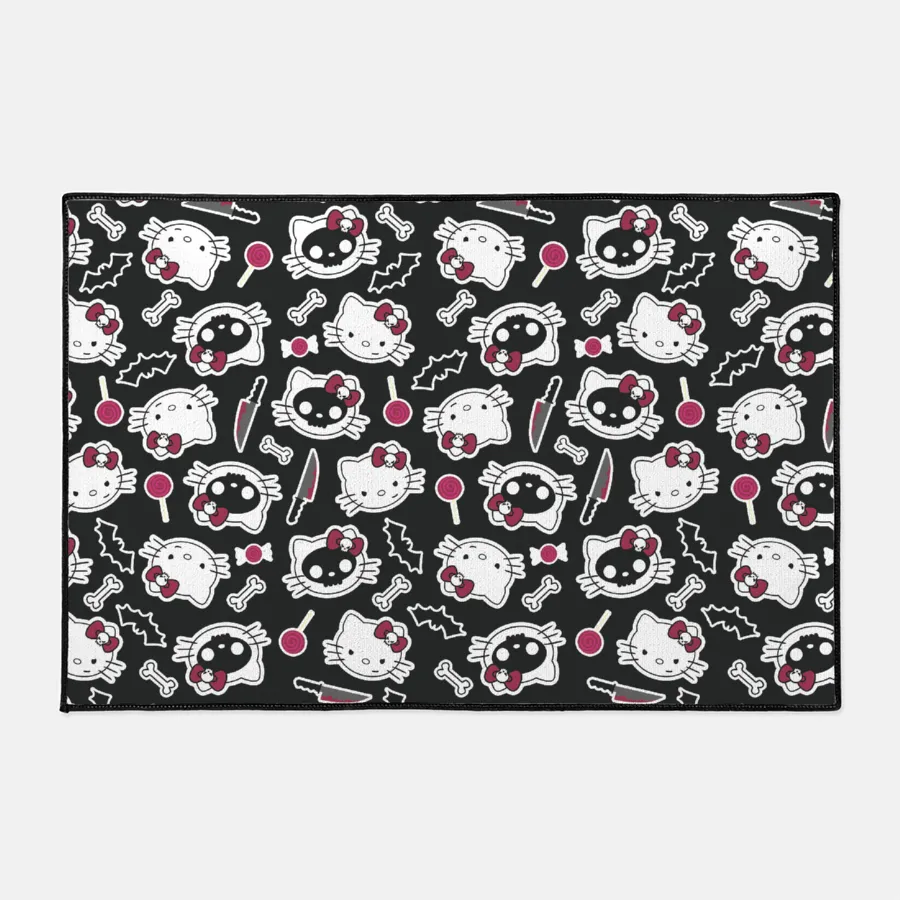 Hello KILLy Large Mat - Black