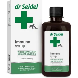 Immuno Syrup  with betaglucan and cod liver oil, boosted immunity 250 ml