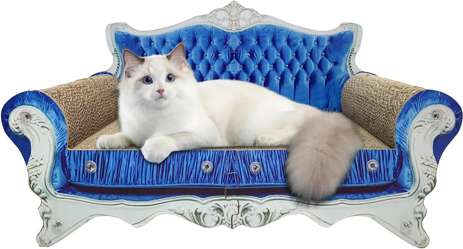 Luxury Cardboard Cat Scratcher Sofa Bed