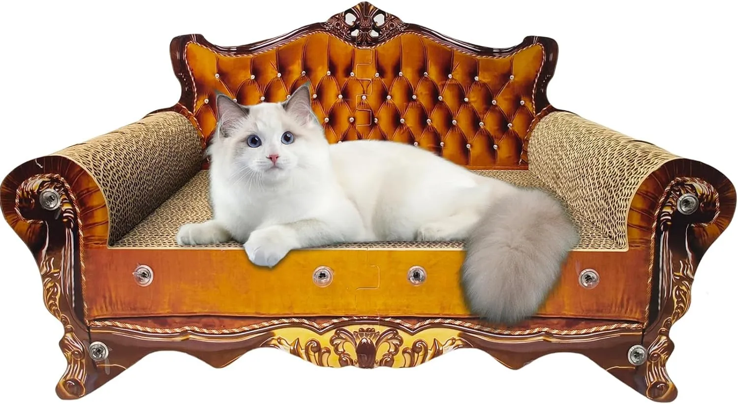 Luxury Cardboard Cat Scratcher Sofa Bed