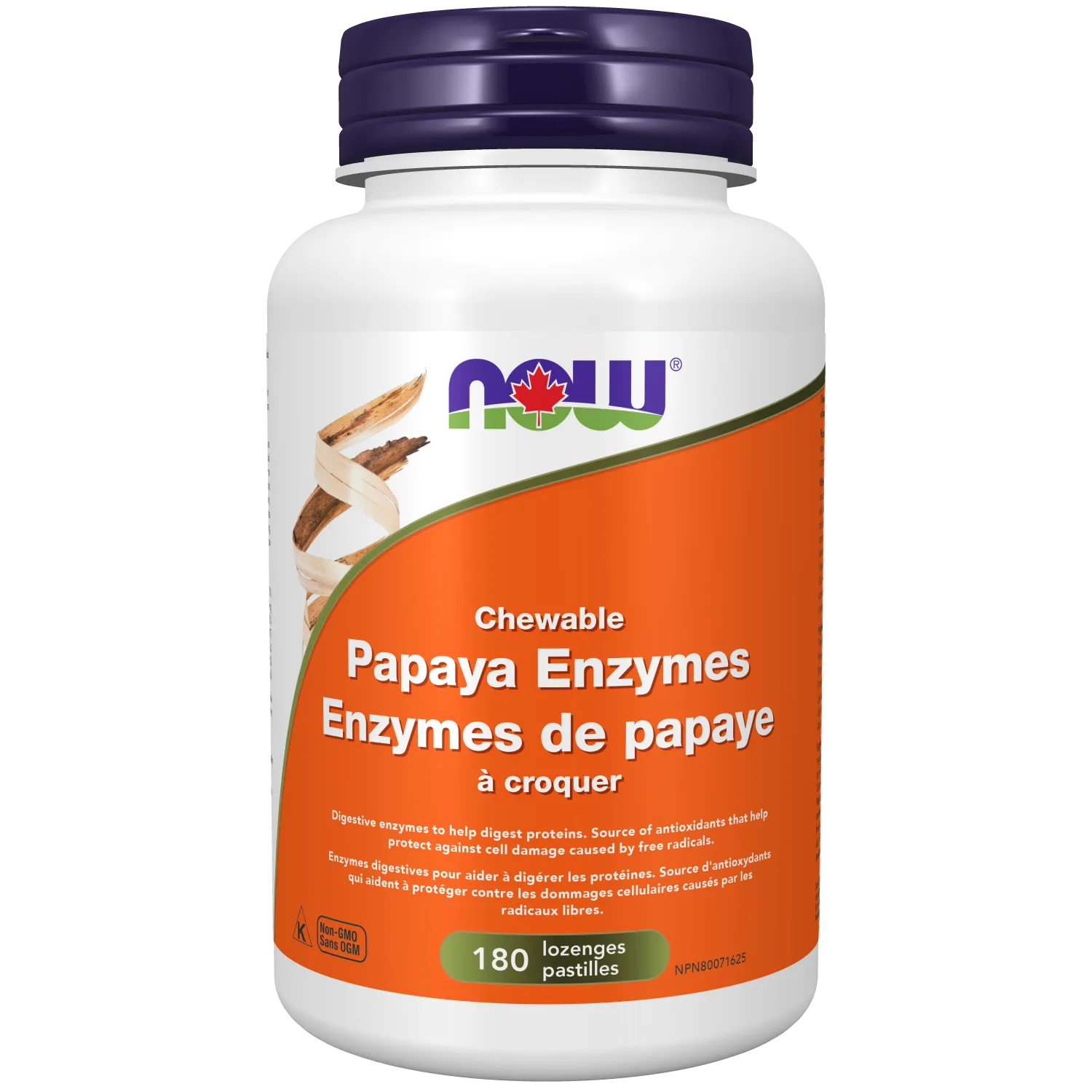 NOW® Supplements Papaya Enzyme