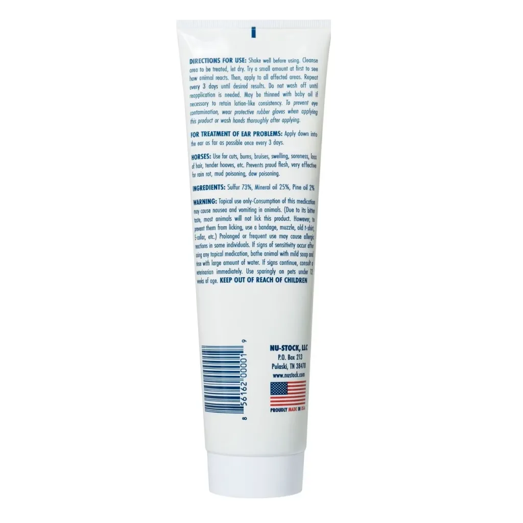 Nu Stock Ointment for Pets (12 oz)