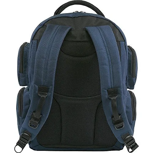 Original Penguin Peterson Fits Most 15-Inch Laptop And Notebook Backpack, Navy, One Size