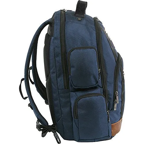 Original Penguin Peterson Fits Most 15-Inch Laptop And Notebook Backpack, Navy, One Size