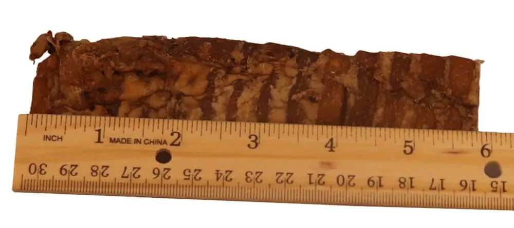 Pet's Choice Beef Trachea Dog Chews, 6"