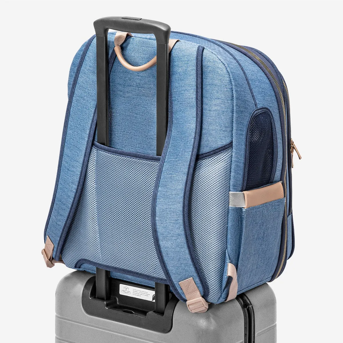 PETSFIT Vira Blazer Pet Denim Blue Backpack
