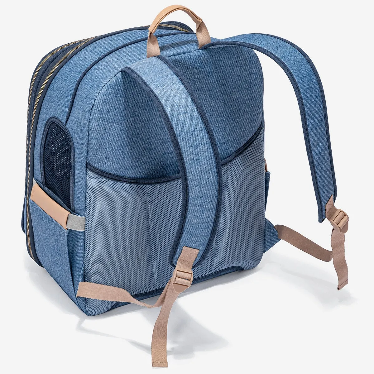 PETSFIT Vira Blazer Pet Denim Blue Backpack
