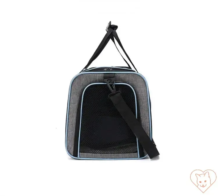 Portable Foldable Cat Carrier Backpack with Breathable Design