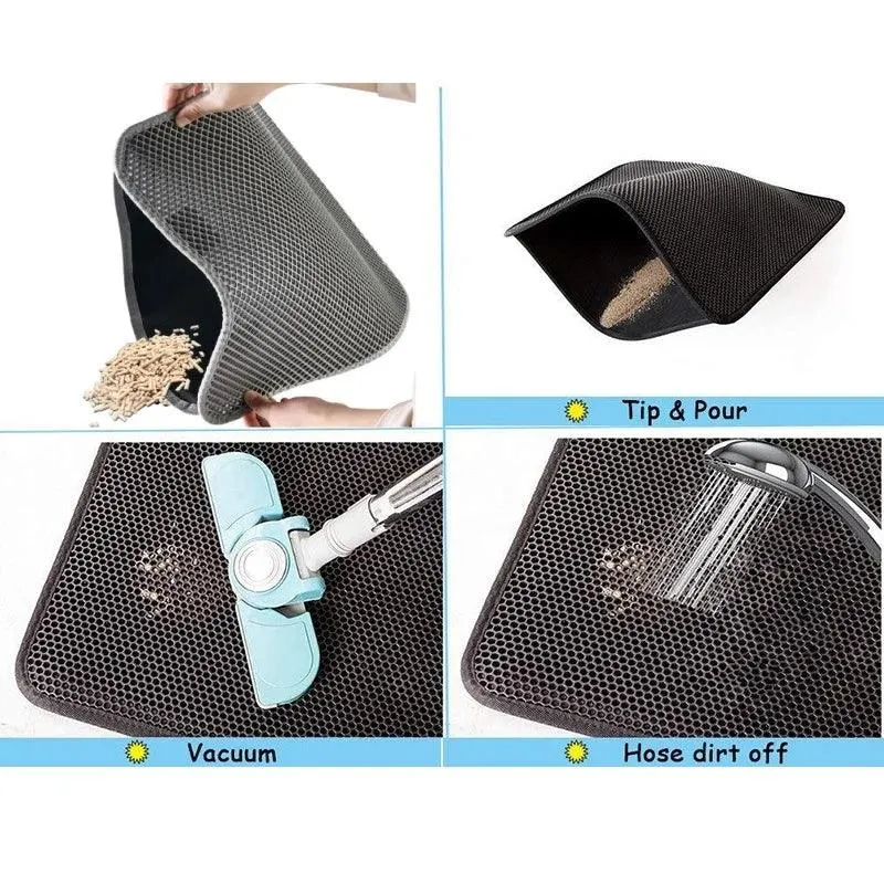 SandyPaws Double Layer Cat Pad