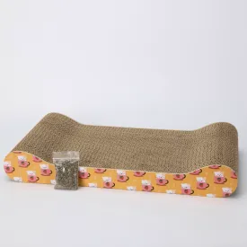 Skatrs Claw and Order Cat Scratcher with 2g Premium Catnip Free