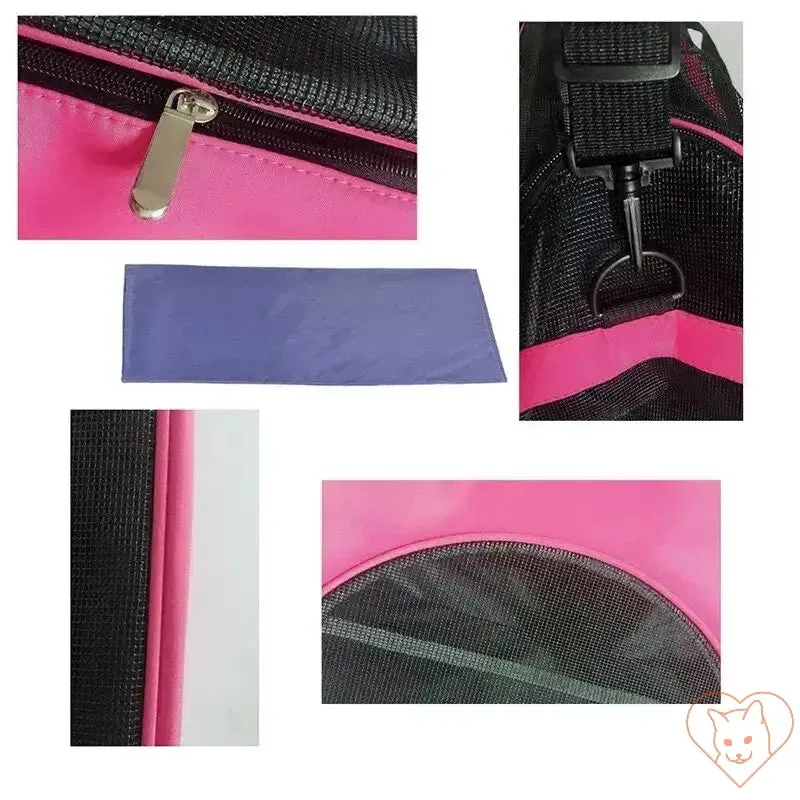 Soft-Sided Cat Carrier – Portable, Comfortable, and Foldable