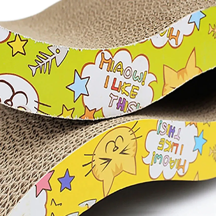 Thick High Density High Quality Kitten Cat Paper Cardboard, Claws Care Corrugated Scratch, Bed Mat  Board Scratcher Pad