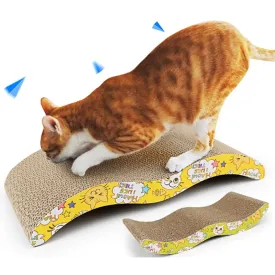 Thick High Density High Quality Kitten Cat Paper Cardboard, Claws Care Corrugated Scratch, Bed Mat  Board Scratcher Pad