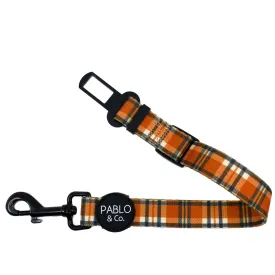 Vintage Plaid Adjustable Car Restraint