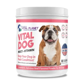Vital Dog Multi-Vitamin 2.64 Oz. Powder (Beef Flavored)